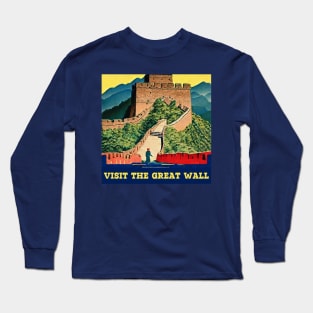 Visit the Great Wall of China Long Sleeve T-Shirt